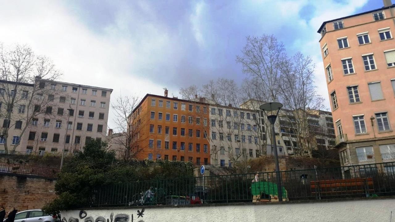 Charmant Appartement Style Canut Pentes Croix Rousse Lião Exterior foto