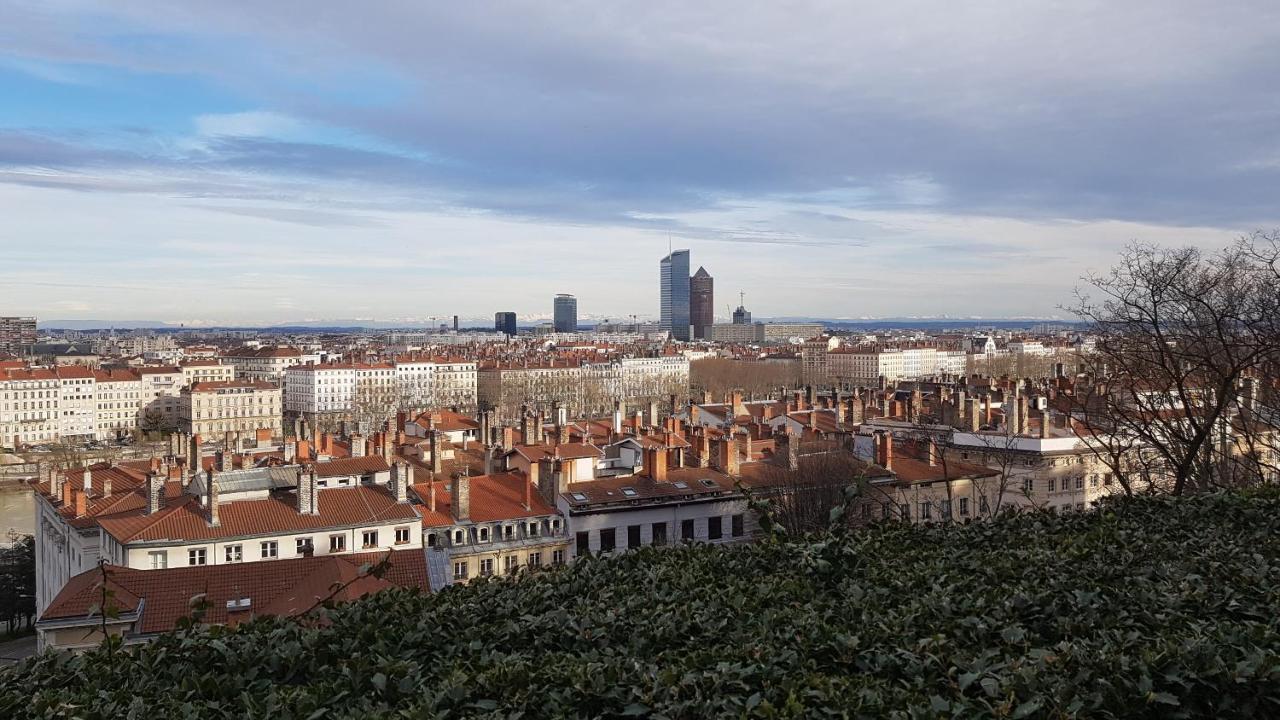 Charmant Appartement Style Canut Pentes Croix Rousse Lião Exterior foto