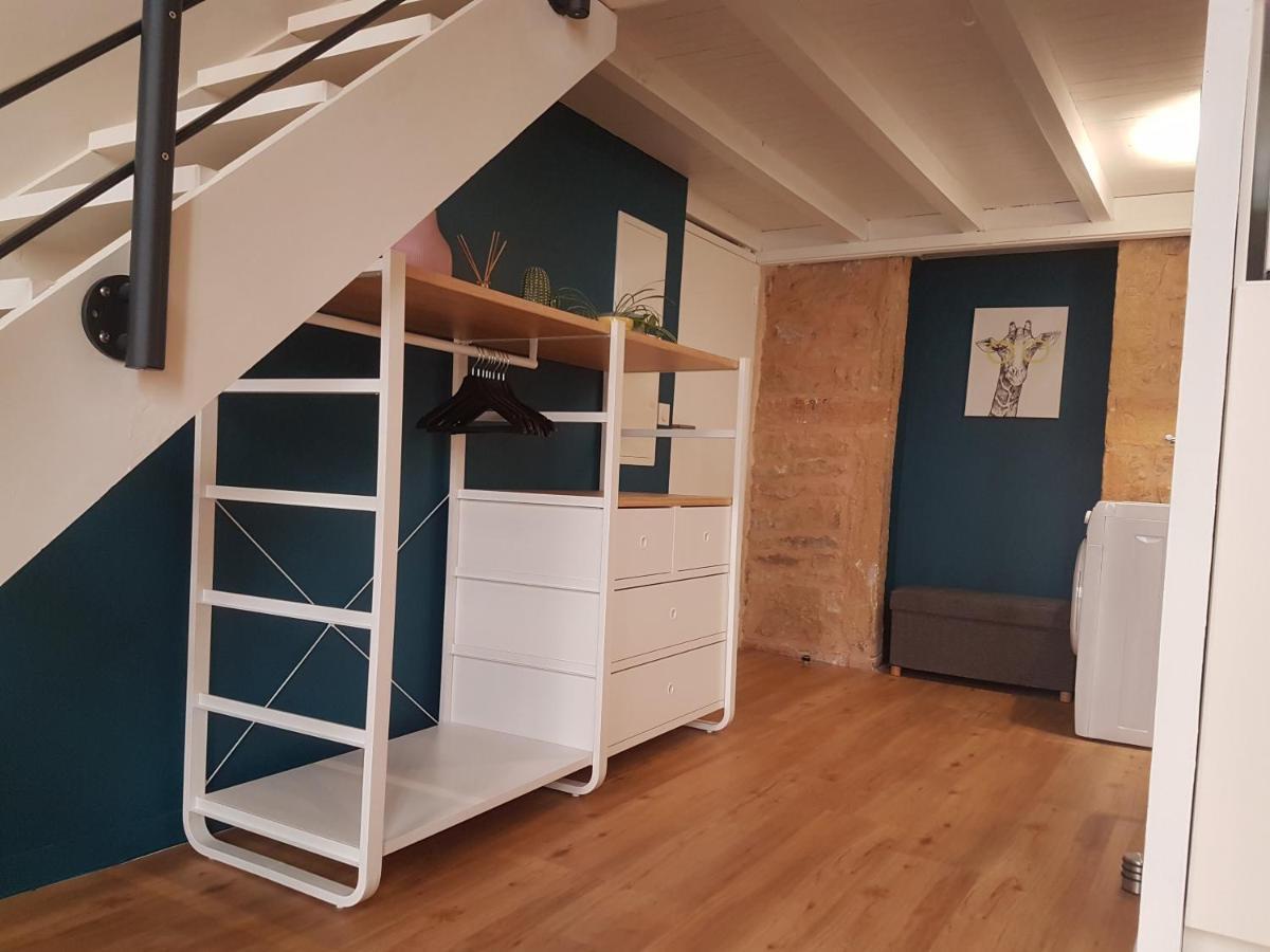 Charmant Appartement Style Canut Pentes Croix Rousse Lião Exterior foto